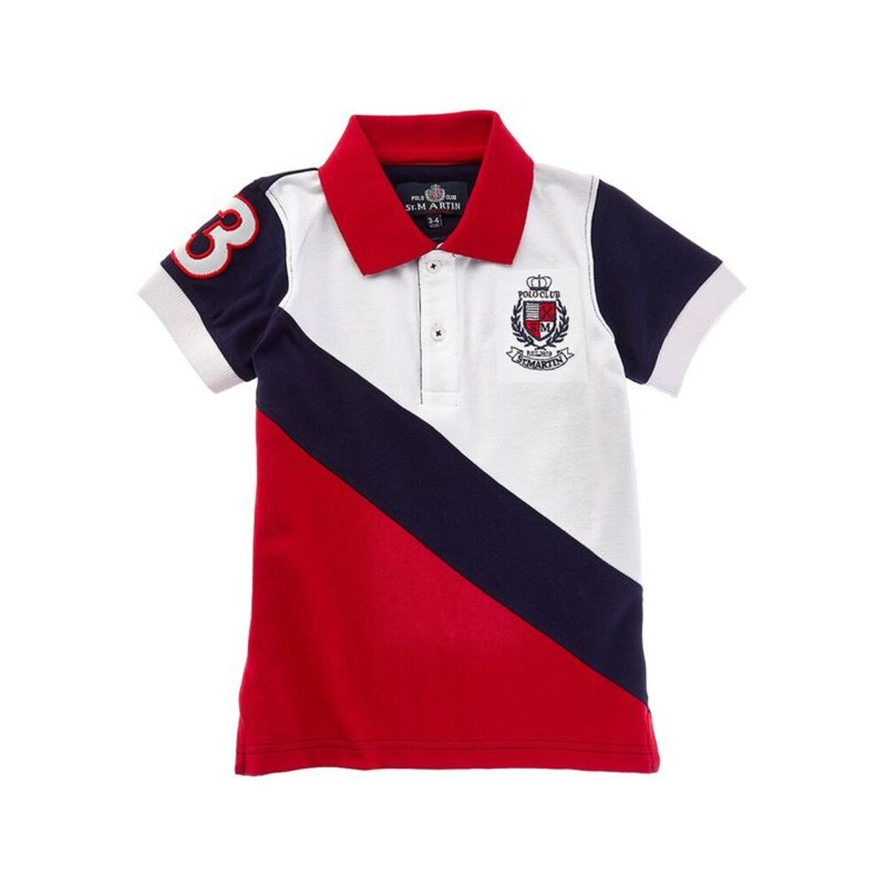 Polo Club St. Martin Boys  Polo Shirt, Red